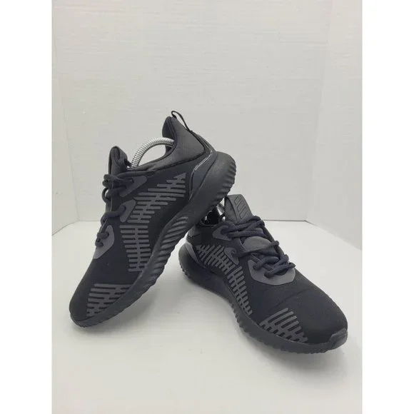 adidas gazelle silver green womens Adidas Alphabounce Rc AQ0551 Mens Black Canvas Lace Up Athletic Runnin